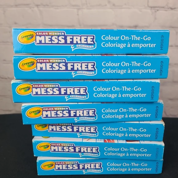 Crayola Color Wonder Mess Free Disney Princess Set. 7 Packs.